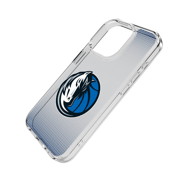 Dallas Mavericks Linen iPhone Clear Phone Case for Apple iPhone Iso.Jpg