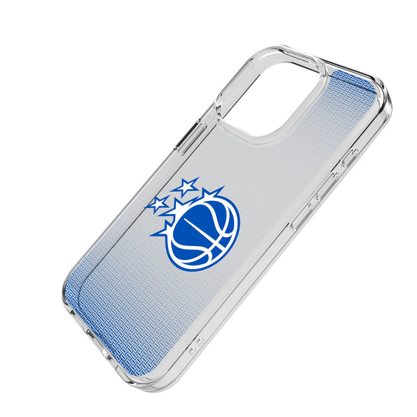 Orlando Magic Linen iPhone Clear Phone Case for Apple iPhone Iso.Jpg