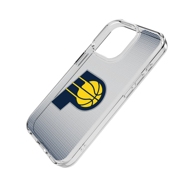 Indiana Pacers Linen iPhone Clear Phone Case for Apple iPhone Iso.Jpg
