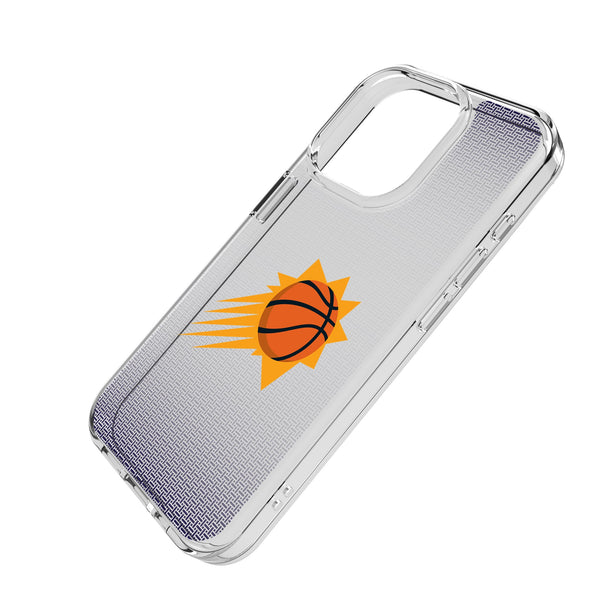 Phoenix Suns Linen iPhone Clear Phone Case for Apple iPhone Iso.Jpg