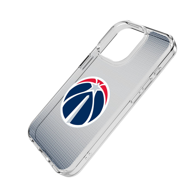 Washington Wizards Linen iPhone Clear Phone Case for Apple iPhone Iso.Jpg