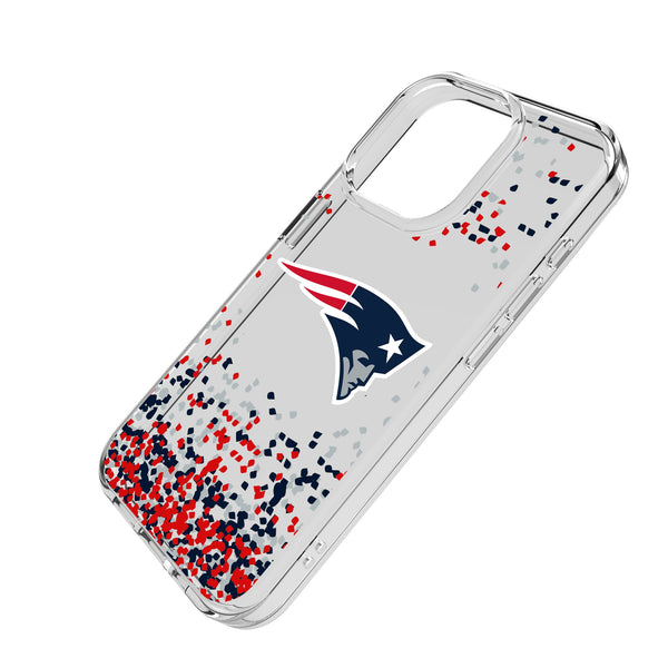 New England Patriots Confetti iPhone Clear Phone Case for Apple iPhone Iso.Jpg