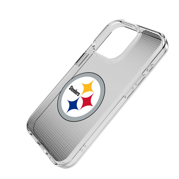Pittsburgh Steelers Linen iPhone Clear Phone Case for Apple iPhone Iso.Jpg