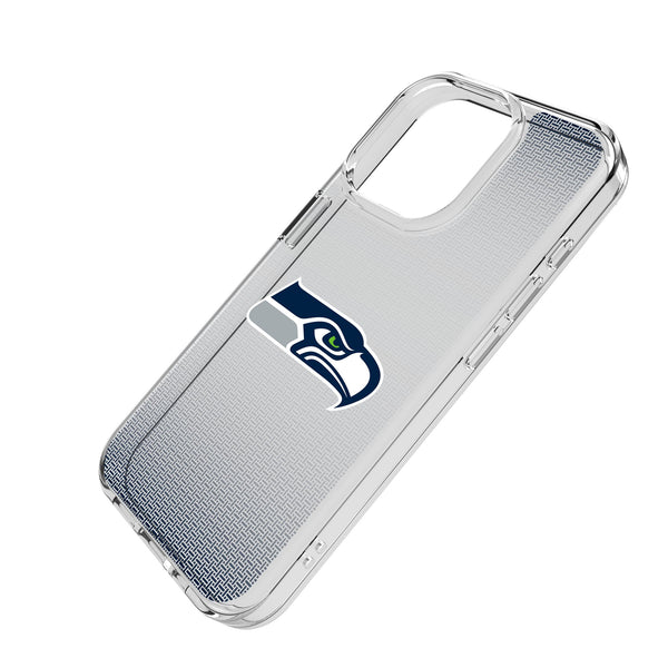 Seattle Seahawks Linen iPhone Clear Phone Case for Apple iPhone Iso.Jpg