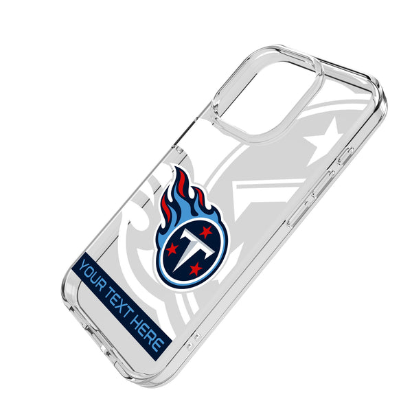 Tennessee Titans Personalized Tilt iPhone Clear Phone Case for Apple iPhone Iso.Jpg