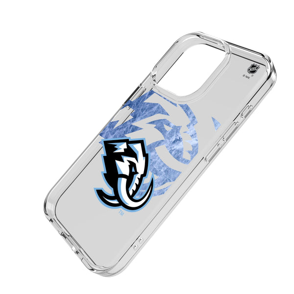 Utah Mammoth Ice Tilt iPhone Clear Phone Case for Apple iPhone Iso.Jpg