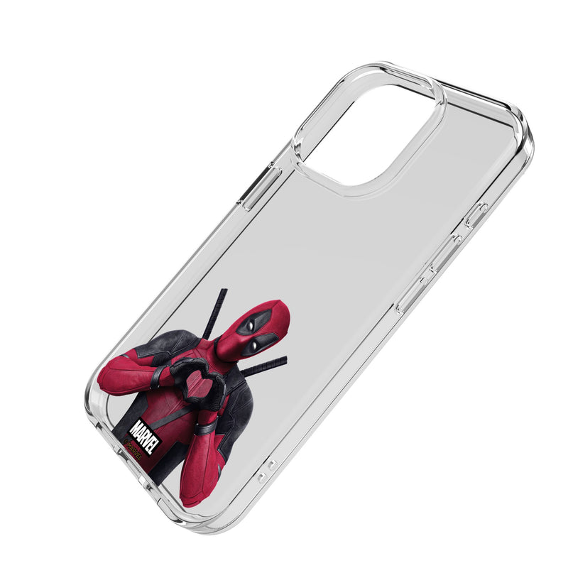 Marvel Deadpool Badge iPhone Clear Phone Case for Apple iPhone Iso.Jpg