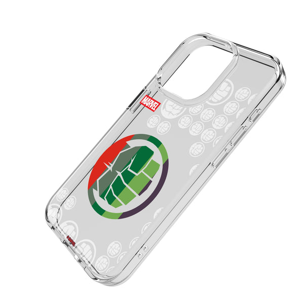 Marvel Avengers Hulk Sigil iPhone Clear Phone Case for Apple iPhone Iso.Jpg