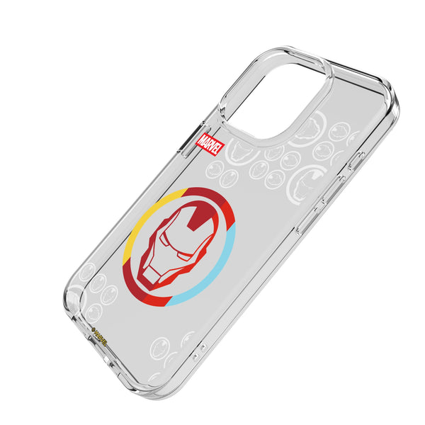 Marvel Avengers Iron Man Sigil iPhone Clear Phone Case for Apple iPhone Iso.Jpg
