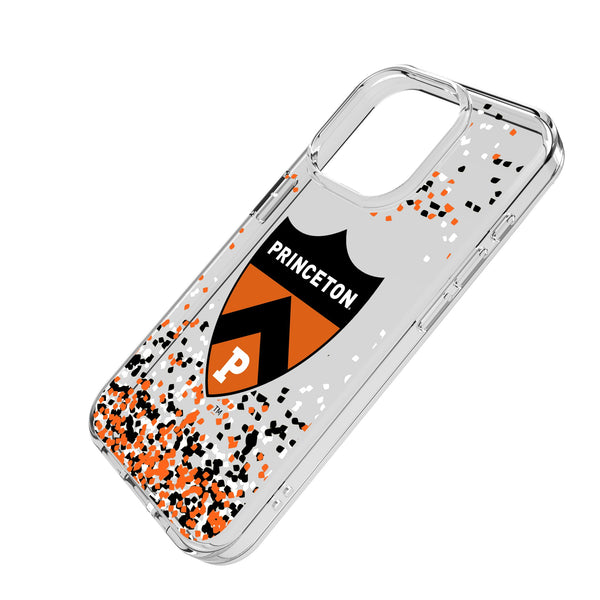 Princeton Tigers Confetti iPhone Clear Phone Case for Apple iPhone Iso.Jpg