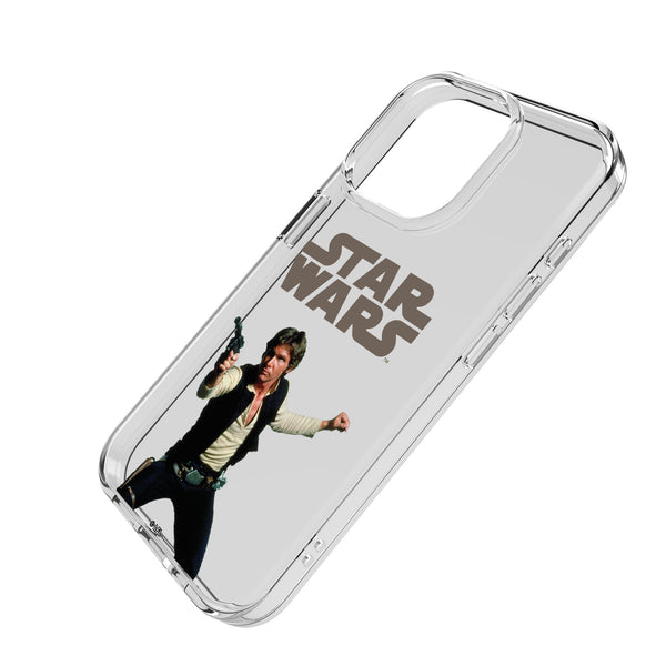 Star Wars Han Solo Color Block iPhone Clear Phone Case for Apple iPhone Iso.Jpg