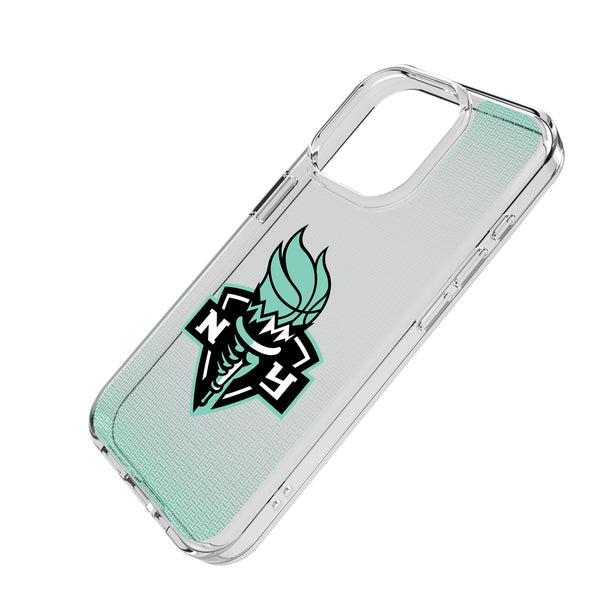 New York Liberty Linen iPhone Clear Phone Case for Apple iPhone Iso.Jpg