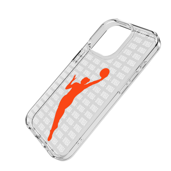 WNBA Text Backdrop iPhone Clear Phone Case for Apple iPhone Iso.Jpg