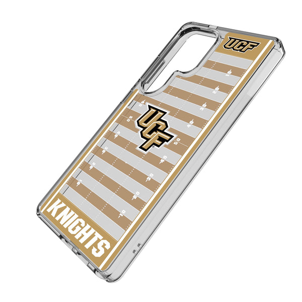 University of Central Florida Golden Knights Field Galaxy Clear Phone Case for Samsung Galaxy Iso.Jpg