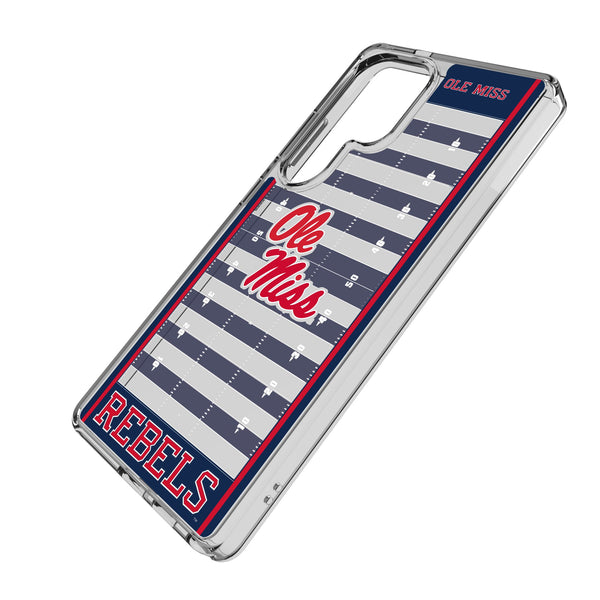 University of Mississippi Rebels Field Galaxy Clear Phone Case for Samsung Galaxy Iso.Jpg
