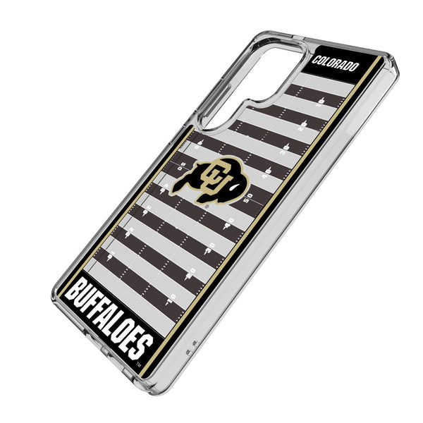 University of Colorado Buffaloes Field Galaxy Clear Phone Case for Samsung Galaxy Iso.Jpg