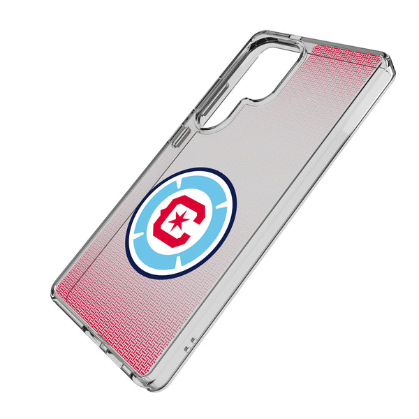 Chicago Fire Linen Galaxy Clear Phone Case for Samsung Galaxy Iso.Jpg