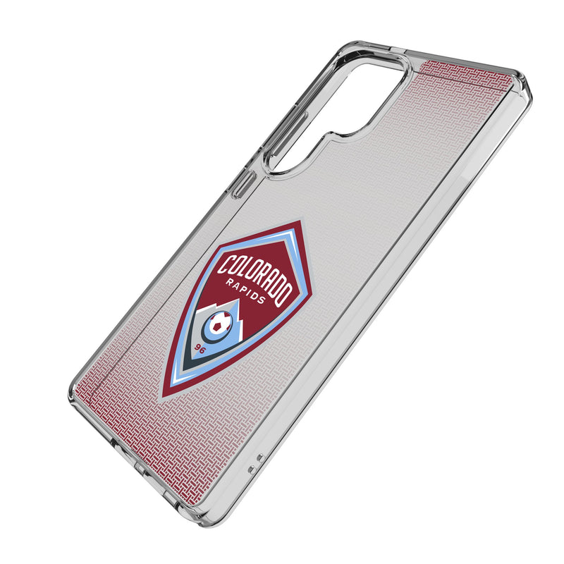 Colorado Rapids Linen Galaxy Clear Phone Case for Samsung Galaxy Iso.Jpg