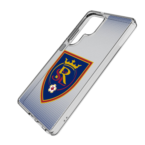 Real Salt Lake Linen Galaxy Clear Phone Case for Samsung Galaxy Iso.Jpg