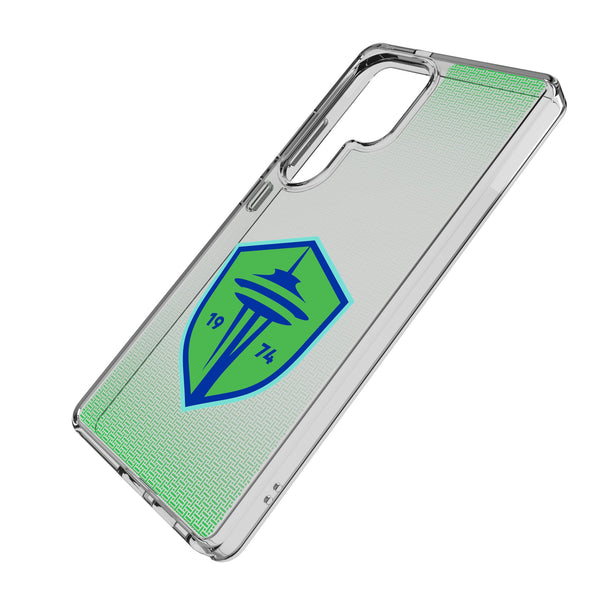Seattle Sounders FC Linen Galaxy Clear Phone Case for Samsung Galaxy Iso.Jpg
