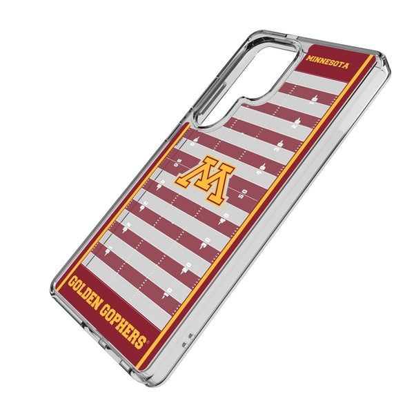 University of Minnesota Golden Gophers Field Galaxy Clear Phone Case for Samsung Galaxy Iso.Jpg