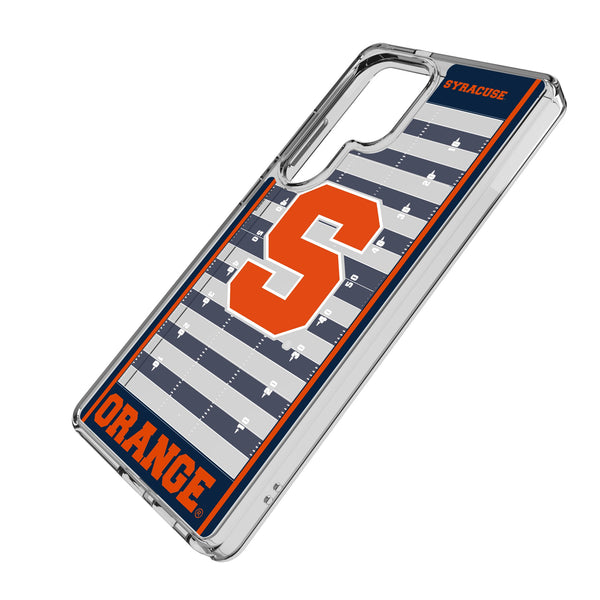 Syracuse University Orange Field Galaxy Clear Phone Case for Samsung Galaxy Iso.Jpg