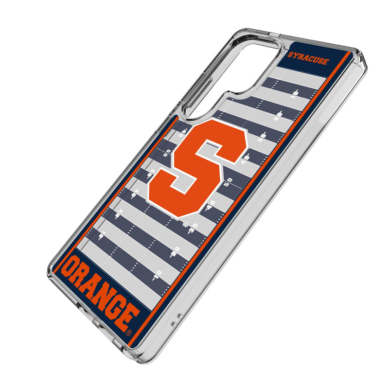 Syracuse University Orange Field Galaxy Clear Phone Case for Samsung Galaxy Iso.Jpg