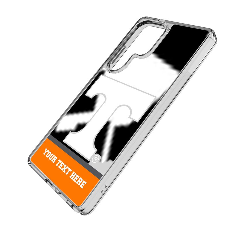 University of Tennessee Volunteers Personalized EndZone Plus Galaxy Clear Phone Case for Samsung Galaxy Iso.Jpg
