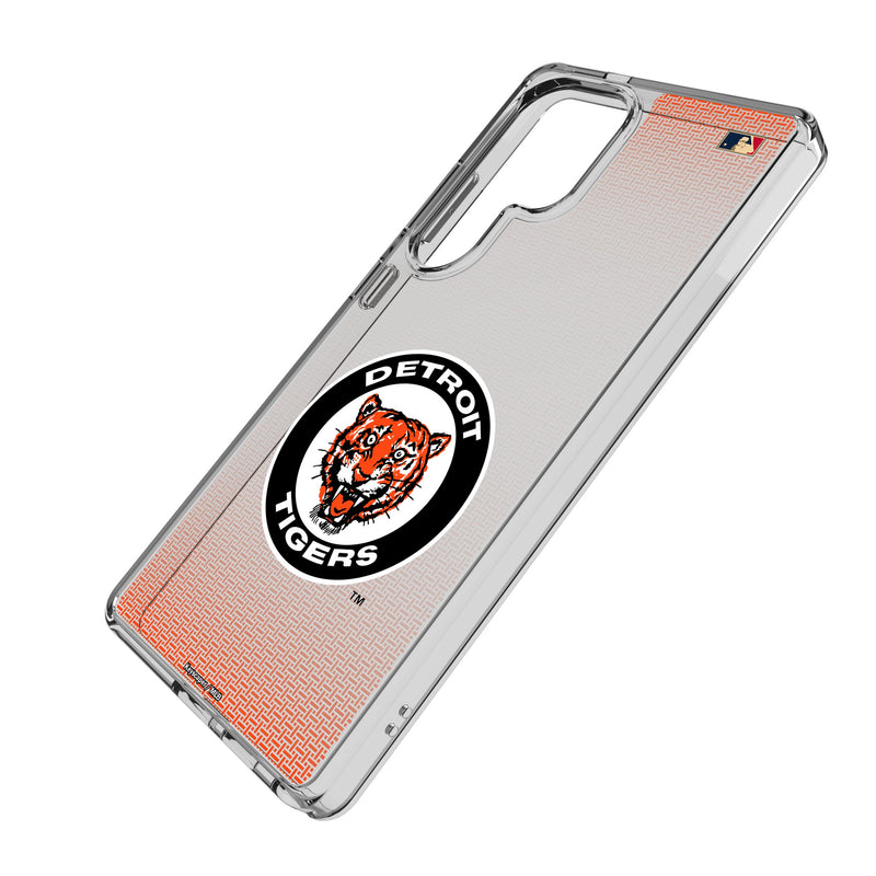 Detroit Tigers 1961-1963 - Cooperstown Collection Linen Galaxy Clear Phone Case for Samsung Galaxy Iso.Jpg