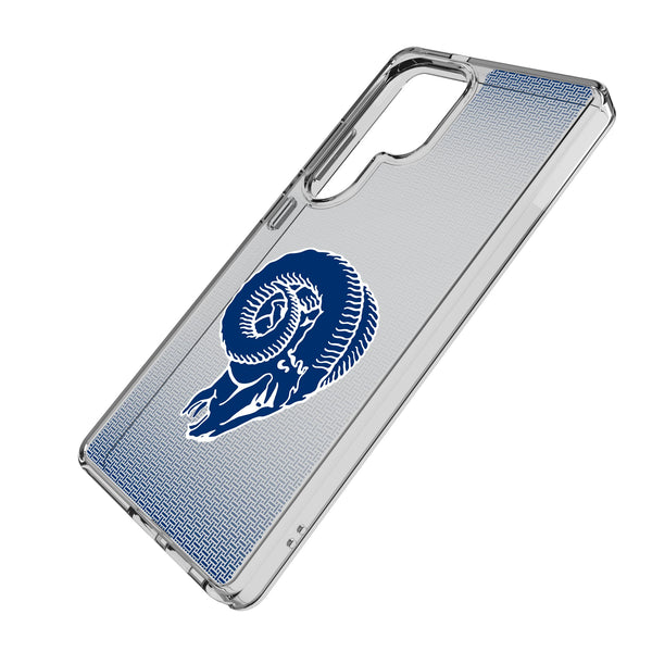 Los Angeles Rams Historic Collection Linen Galaxy Clear Phone Case for Samsung Galaxy Iso.Jpg