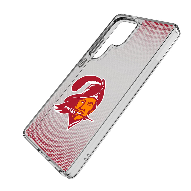 Tampa Bay Buccaneers Historic Collection Linen Galaxy Clear Phone Case for Samsung Galaxy Iso.Jpg