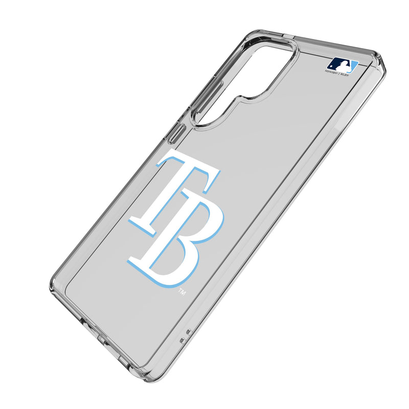 Tampa Bay Rays Text Backdrop Galaxy Clear Phone Case for Samsung Galaxy Iso.Jpg
