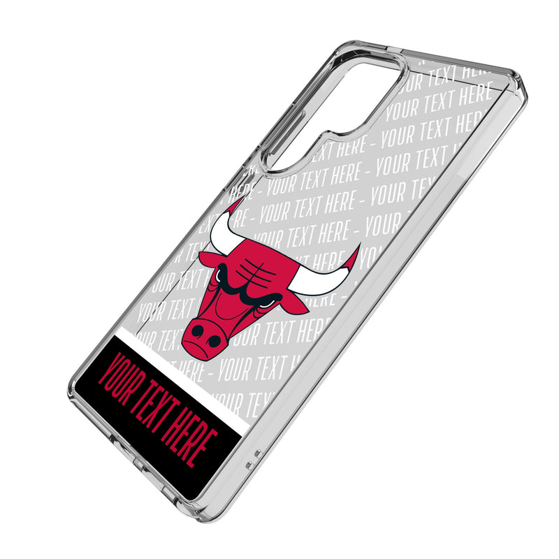 Chicago Bulls Personalized EndZone Plus Galaxy Clear Phone Case for Samsung Galaxy Iso.Jpg