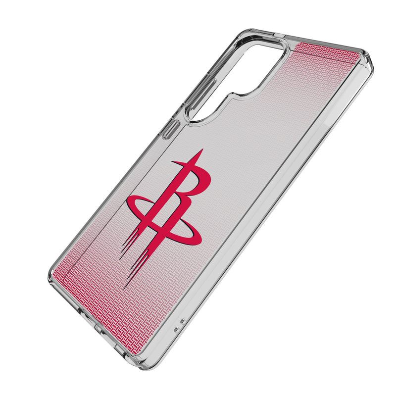Houston Rockets Linen Galaxy Clear Phone Case for Samsung Galaxy Iso.Jpg