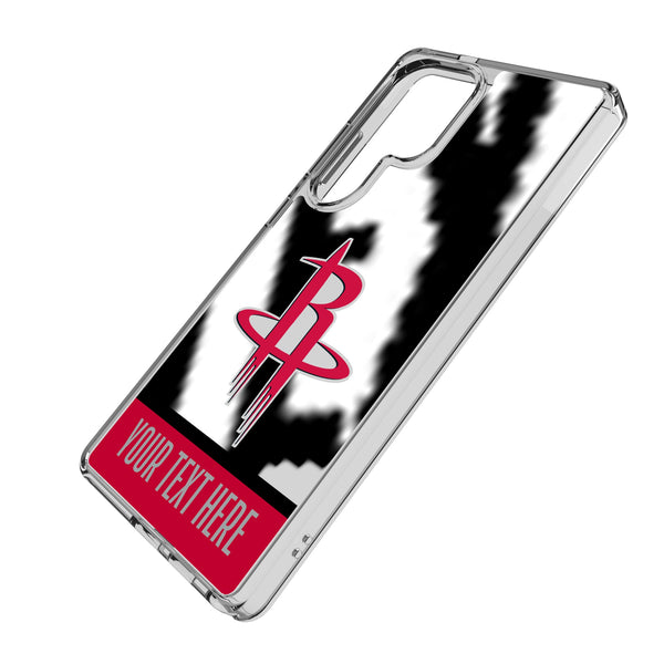 Houston Rockets Personalized EndZone Plus Galaxy Clear Phone Case for Samsung Galaxy Iso.Jpg