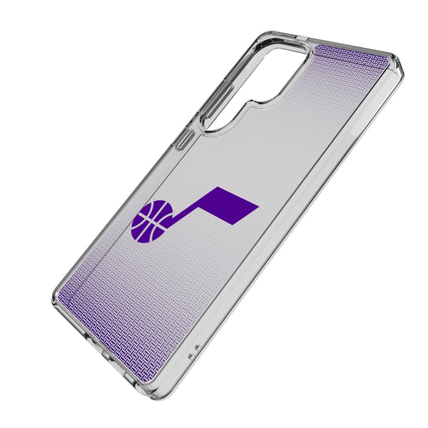 Utah Jazz Linen Galaxy Clear Phone Case for Samsung Galaxy Iso.Jpg