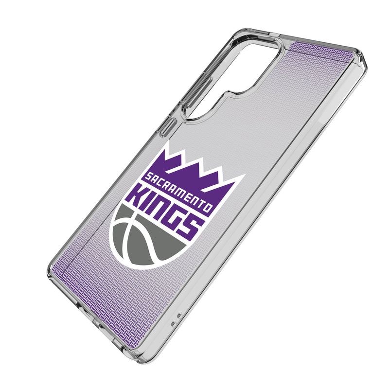 Sacramento Kings Linen Galaxy Clear Phone Case for Samsung Galaxy Iso.Jpg