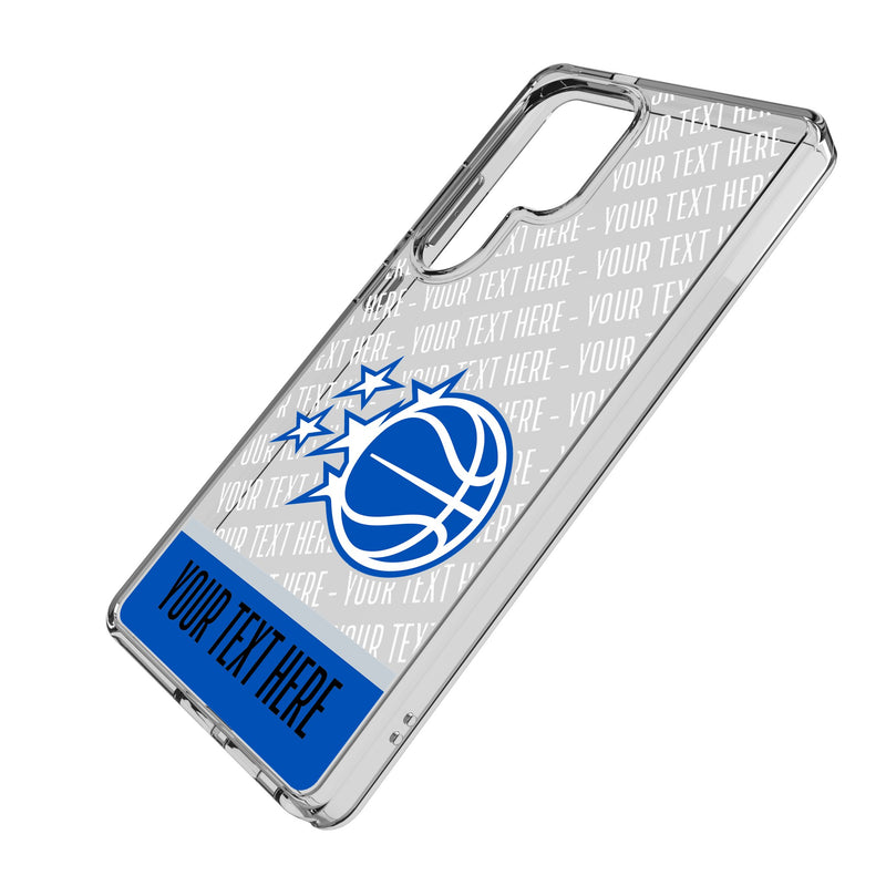 Orlando Magic Personalized EndZone Plus Galaxy Clear Phone Case for Samsung Galaxy Iso.Jpg