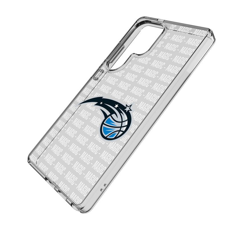 Orlando Magic Text Backdrop Galaxy Clear Phone Case for Samsung Galaxy Iso.Jpg