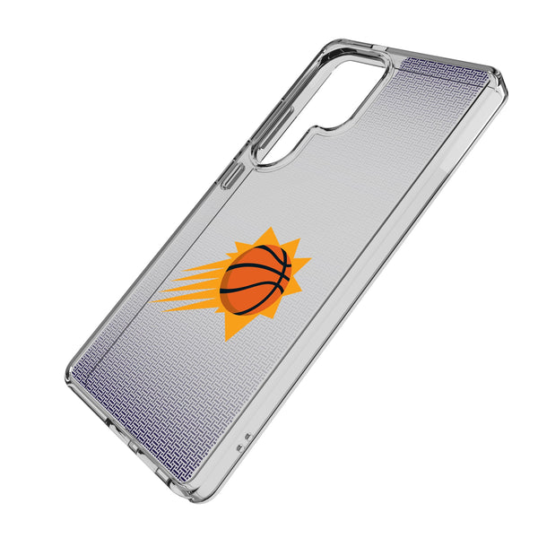 Phoenix Suns Linen Galaxy Clear Phone Case for Samsung Galaxy Iso.Jpg