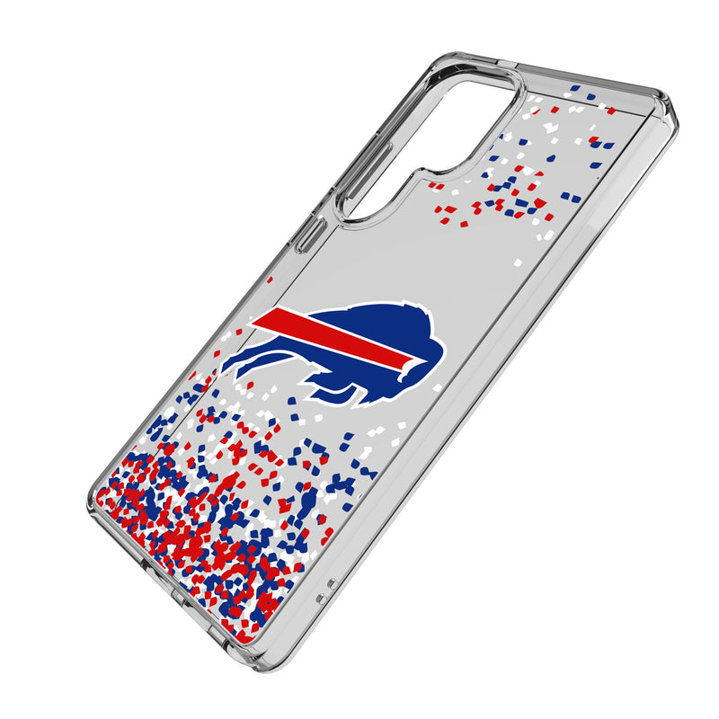 Buffalo Bills Confetti Galaxy Clear Phone Case for Samsung Galaxy Iso.Jpg