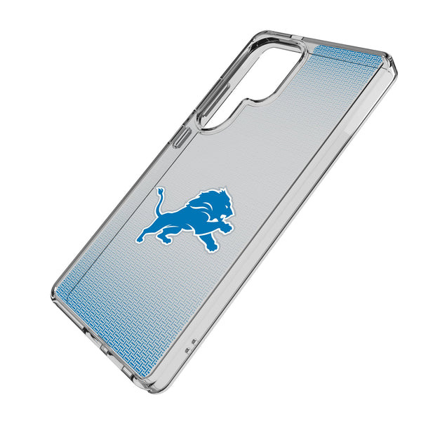 Detroit Lions Linen Galaxy Clear Phone Case for Samsung Galaxy Iso.Jpg