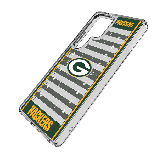 Green Bay Packers Field Galaxy Clear Phone Case for Samsung Galaxy Iso.Jpg