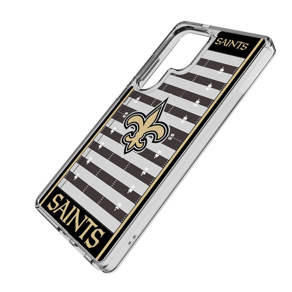 New Orleans Saints Field Galaxy Clear Phone Case for Samsung Galaxy Iso.Jpg
