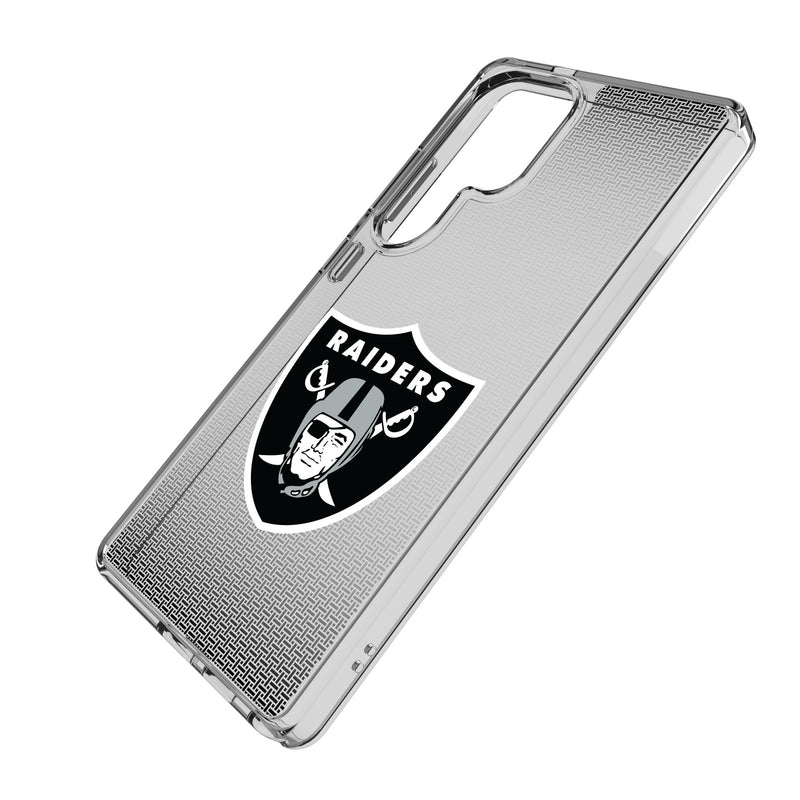 Las Vegas Raiders Linen Galaxy Clear Phone Case for Samsung Galaxy Iso.Jpg