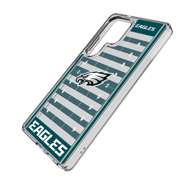 Philadelphia Eagles Field Galaxy Clear Phone Case for Samsung Galaxy Iso.Jpg