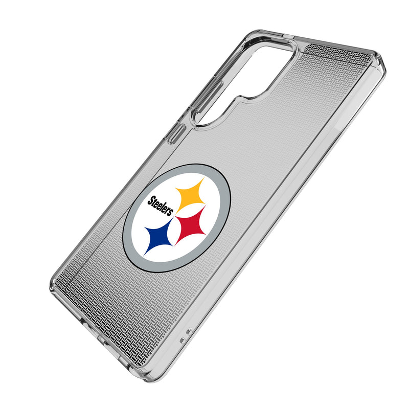 Pittsburgh Steelers Linen Galaxy Clear Phone Case for Samsung Galaxy Iso.Jpg