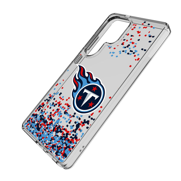 Tennessee Titans Confetti Galaxy Clear Phone Case for Samsung Galaxy Iso.Jpg