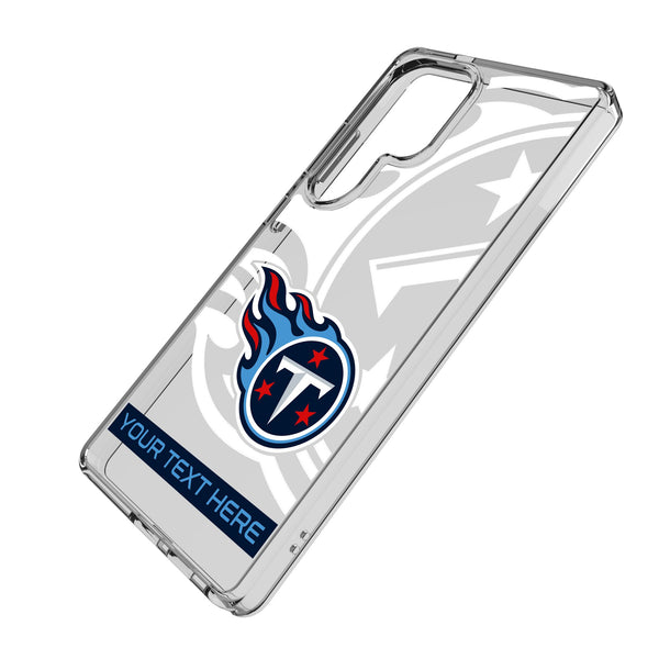 Tennessee Titans Personalized Tilt Galaxy Clear Phone Case for Samsung Galaxy Iso.Jpg