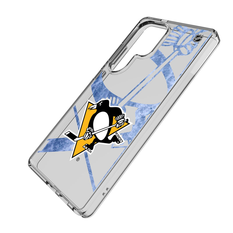 Pittsburgh Penguins Ice Tilt Galaxy Clear Phone Case for Samsung Galaxy Iso.Jpg